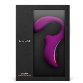 LELO ENIGMA DUAL STIMULATION SONIC MASSAGER DEEP ROSE