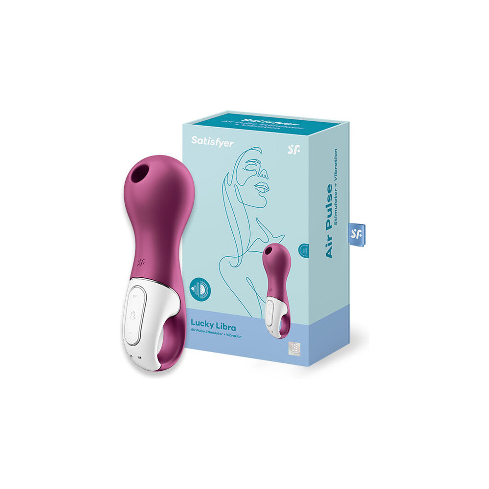 SATISFYER LUCKY LIBRA SUCCIONADOR Y VIBRADOR