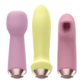 SATISFYER MARVELOUS FOUR - ENSEMBLE VIBRATEUR  AIR PULSE