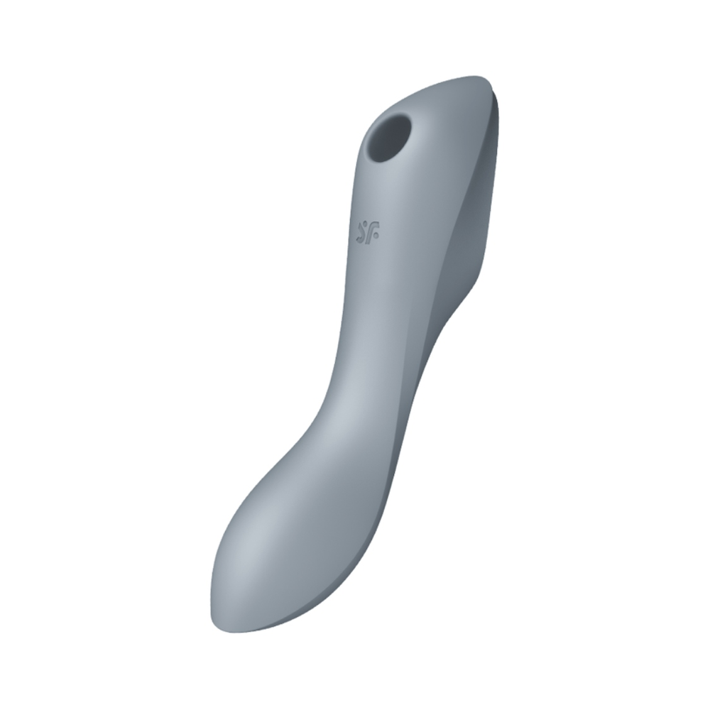 VIBRATEUR D''AIR PULSE SATISFYER CURVY TRINITY 3 - GRIS