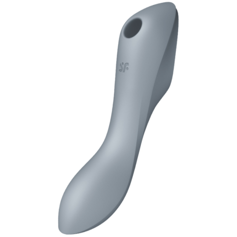 VIBRATEUR D''AIR PULSE SATISFYER CURVY TRINITY 3 - GRIS