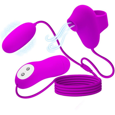 PRETTY LOVE VIBRO-BULLETS SUCTION