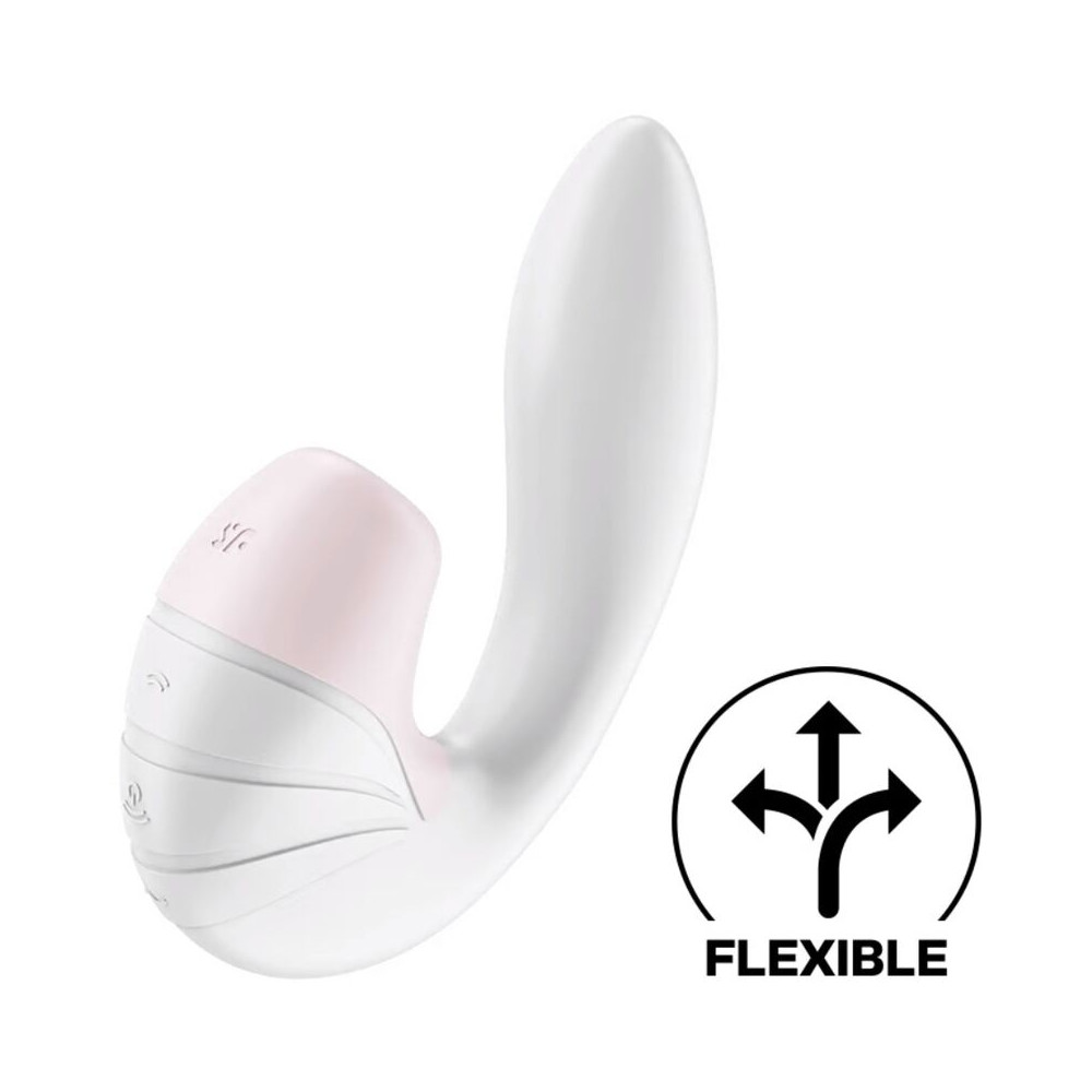 SATISFYER SUNRAY STIMULATEUR  VIBRATION - BLANC