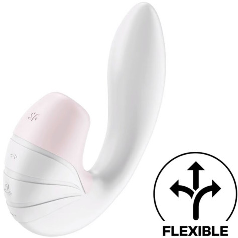 SATISFYER SUNRAY STIMULATEUR  VIBRATION - BLANC