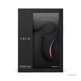 LELO ENIGMA CRUISE MASSEUR SONIQUE À DOUBLE STIMULATION NOIR