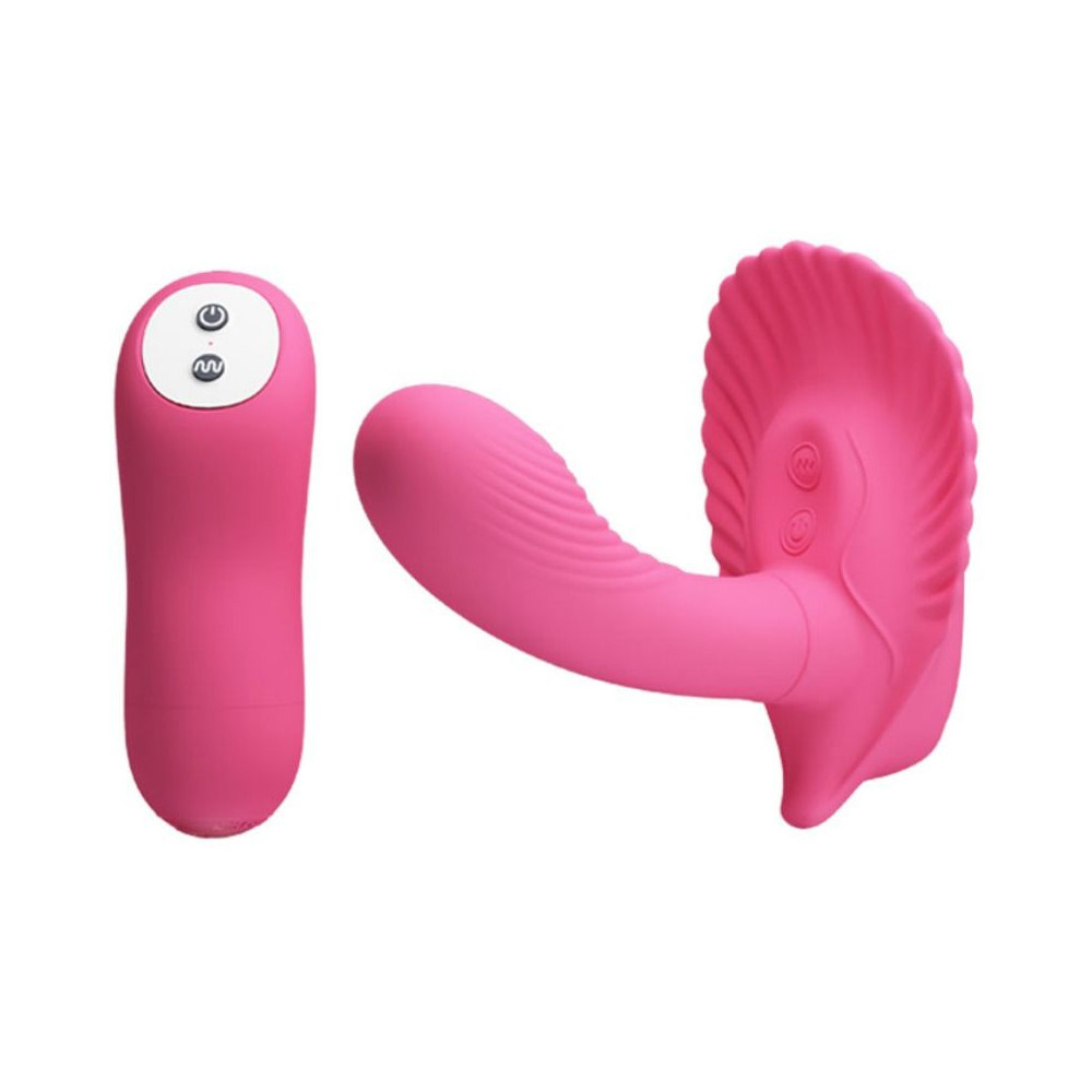 PRETTY LOVE VIBRATING G-SPOT STIMULATOR SHEEL REMOTE CONTROL