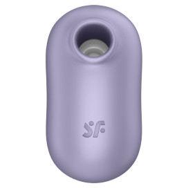 SATISFYER PRO TO GO 2 DOUBLE AIR PULSE STIMULATOR VIBRATOR - BEIGE