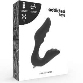 ADDICTED TOYS BLACK RECHARGEABLE PROSTHETIC VIBRATOR