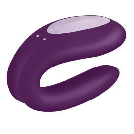 SATISFYER DOUBLE JOY CON APP VIOLET