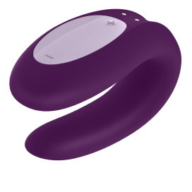 SATISFYER DOUBLE JOY CON APP VIOLET