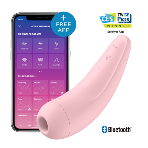 SATISFYER CURVY 2+ ROSE