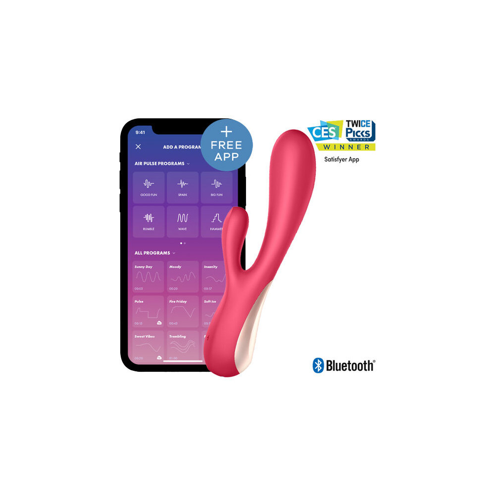 SATISFYER MONO FLEX RED AVEC APP