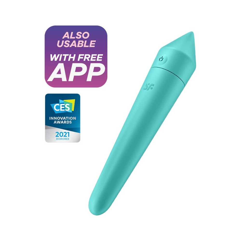 SATISFYER ULTRA POWER BULLET 8 - TURQUOISE