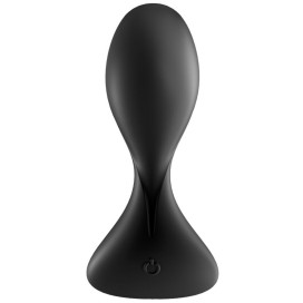 SATISFYER TRENDSETTER VIBRATING PLUG APP - BLACK