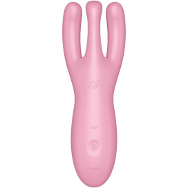 SATISFYER THREESOME 4 VIBRATOR APP - PINK