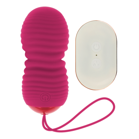 OHMAMA TÉLÉCOMMANDE HAUT ET BAS FONCTION EGG 7 MODES - ROSE