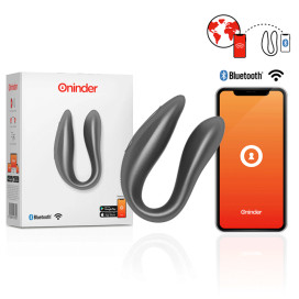 ONINDER G-SPOT  CLITORAL STIMULATOR BLACK - FREE APP