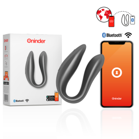 ONINDER G-SPOT  CLITORAL STIMULATOR BLACK - FREE APP