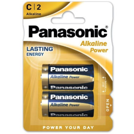 PANASONIC BRONZE BATTERY C LR14 2 UNITS