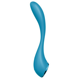 SATISFYER G-SPOT FLEX 5 MULTI VIBRATOR - BLUE