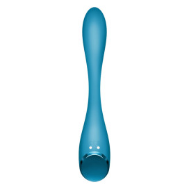 SATISFYER G-SPOT FLEX 5 MULTI VIBRATOR - BLUE