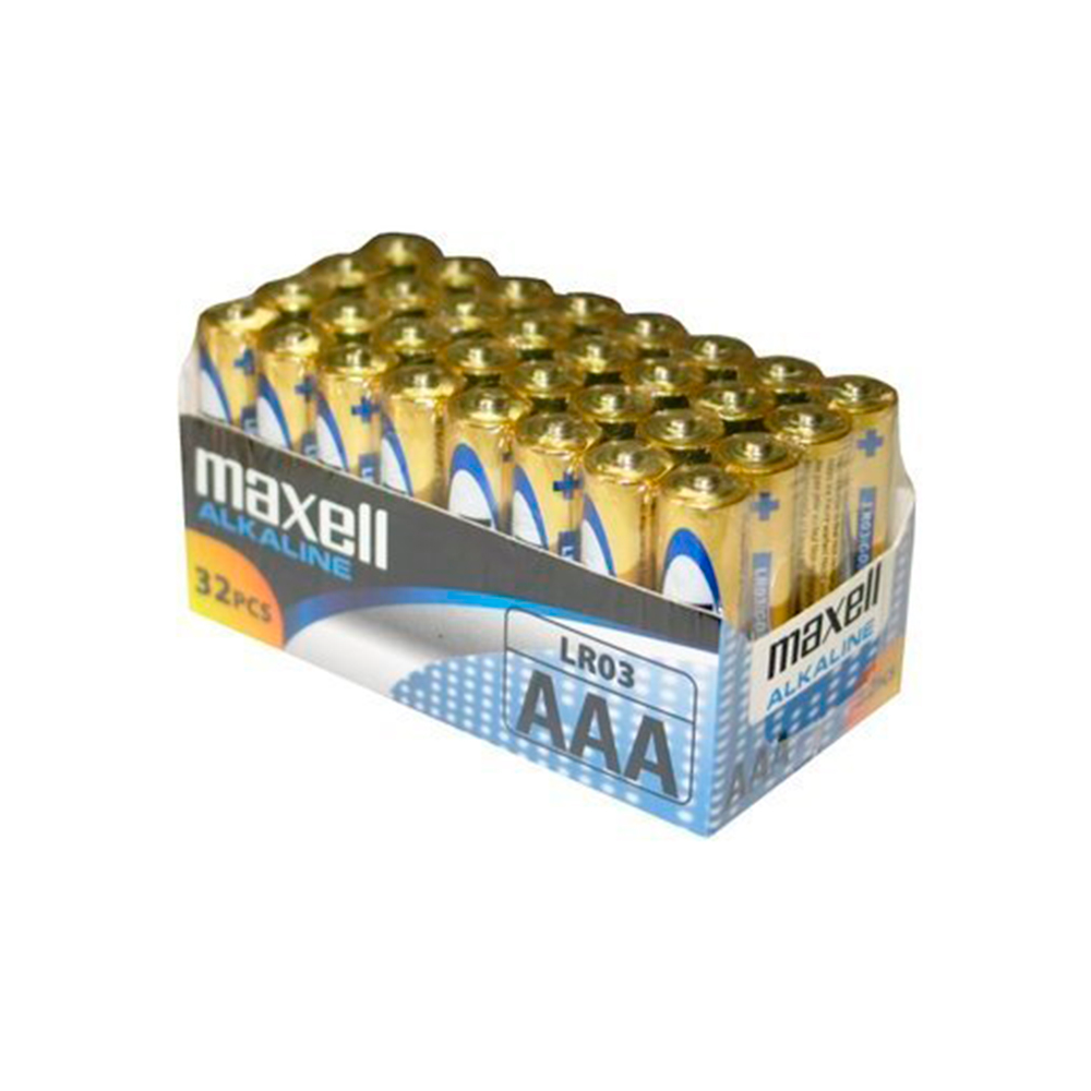 MAXELL AAA LR03 PACK*32 UDS