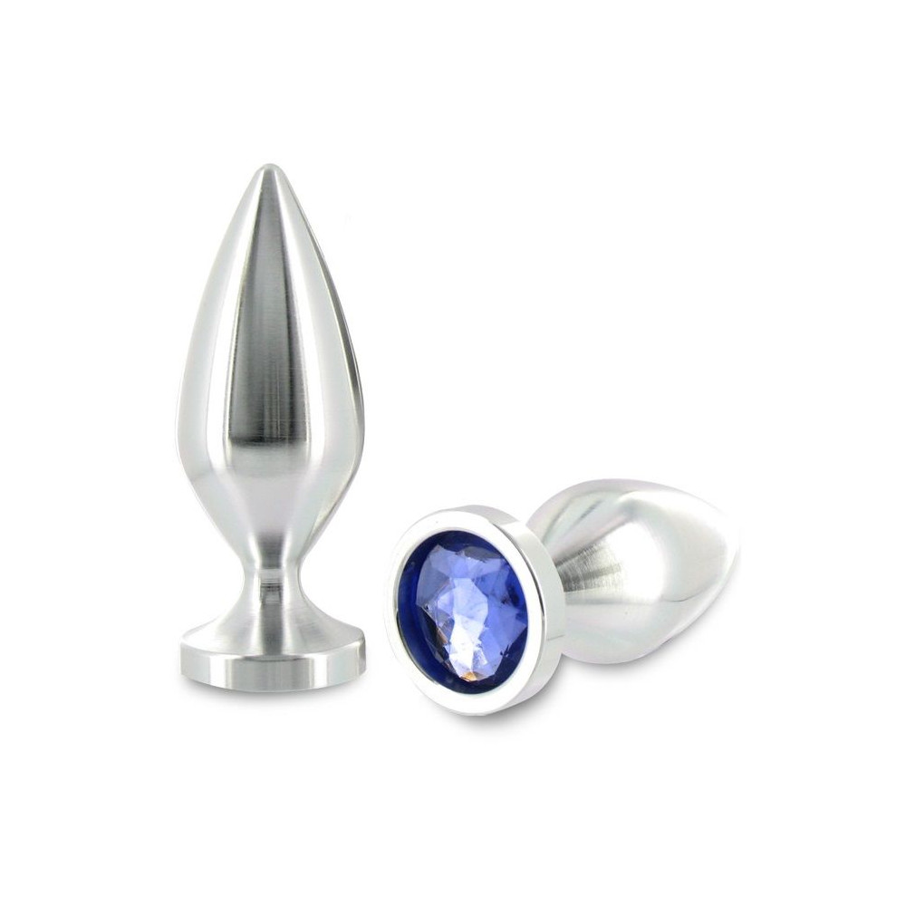 BOUCHON ANAL METALHARD DIAMOND CRISTAL BIG 10.16CM