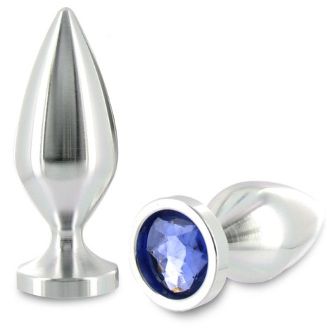 BOUCHON ANAL METALHARD DIAMOND CRISTAL BIG 10.16CM