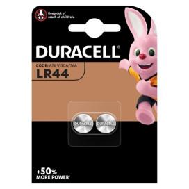 DURACELL BATTERY LR44 1,5V 2 UNITS