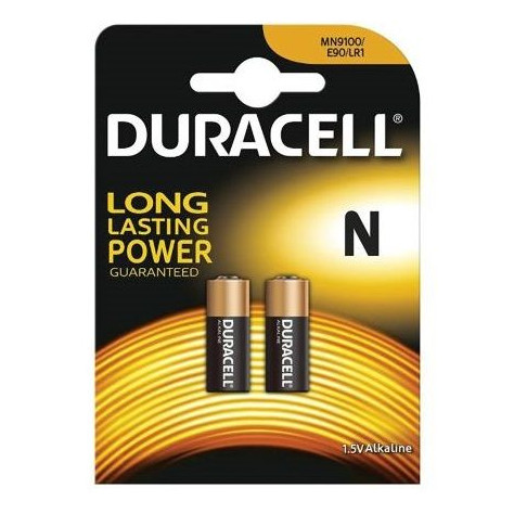 DURACELL BATTERY MN9100 N LR1 1,5V 2UNITS