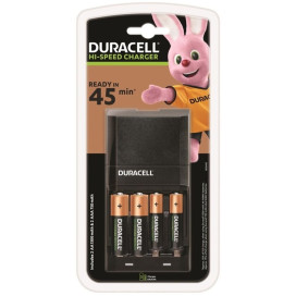 DURACELL CHARGUER 45MIN.+ 2xAA 1700mAh + 2xAAA 750mAh