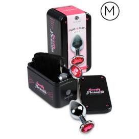 SECRETPLAY PLUG ANAL FUCHSIA 8CM