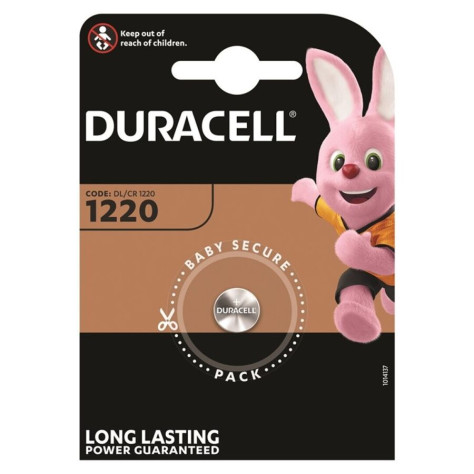 DURACELL BATTERY BOTON LITIO CR1220 3V 1UNIT