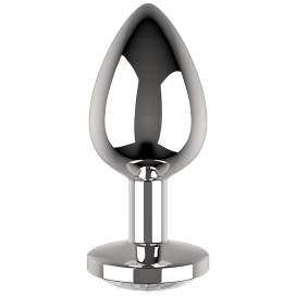 COQUETTE CHIC DESIRE PLUG ANAL METAL BLANC TAILLE S 2.7X 8CM