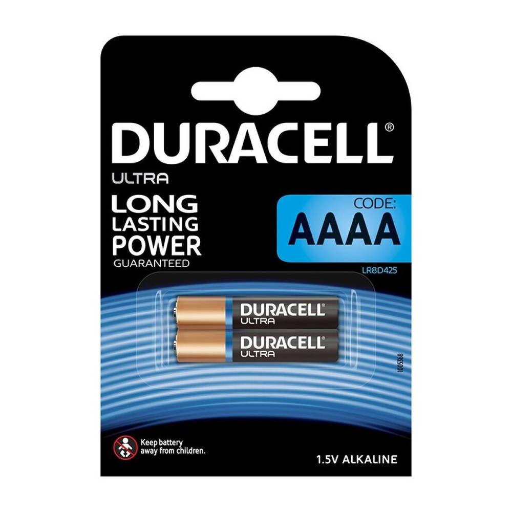 DURACELL ULTRA POWER BATTERY ALCALINA AAAA MX2500 1,5V 2 UNITS