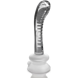 DILDO EN VERRE SOUFFLÉ À LA MAIN NO.88 ICICLES