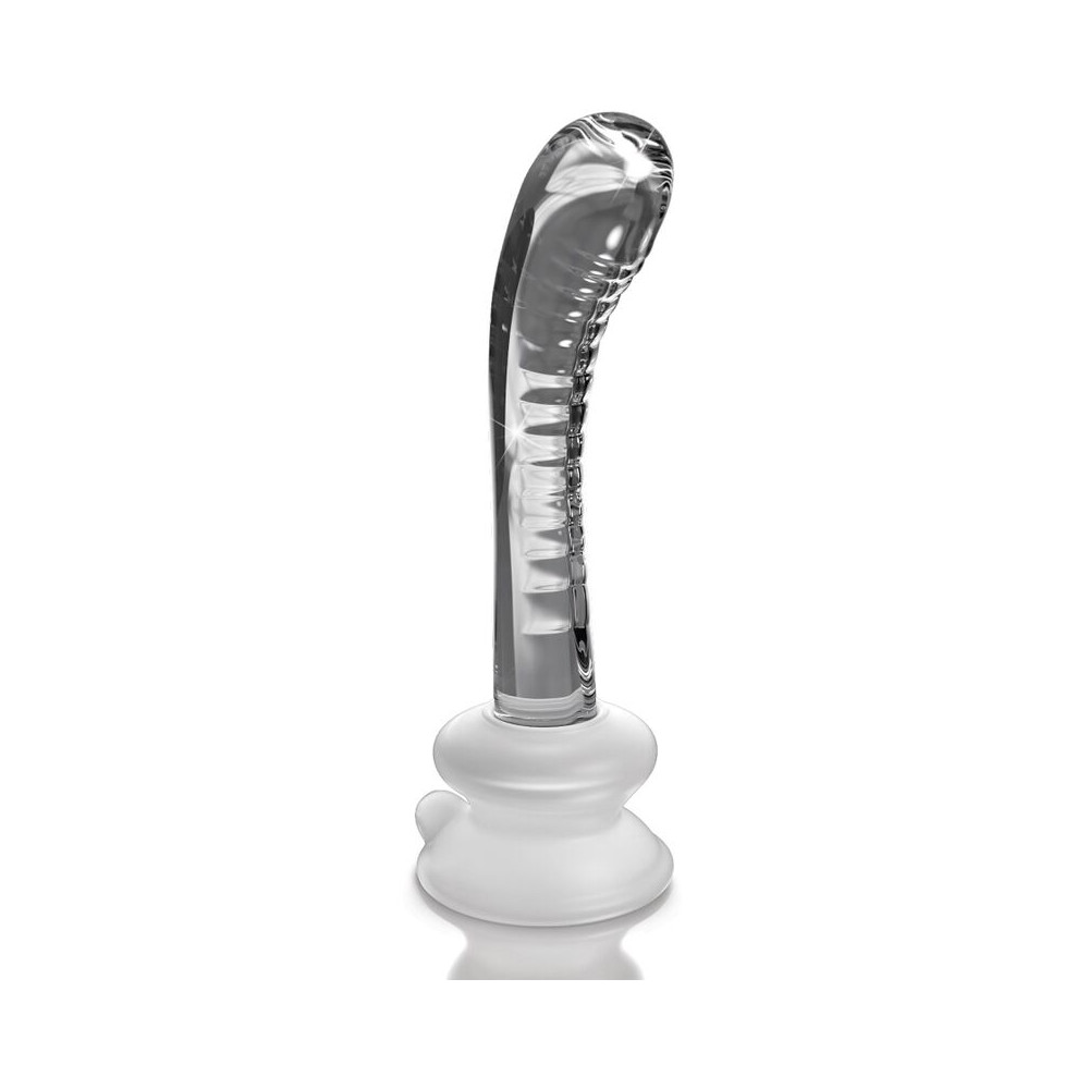 DILDO EN VERRE SOUFFLÉ À LA MAIN NO.88 ICICLES