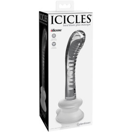 DILDO EN VERRE SOUFFLÉ À LA MAIN NO.88 ICICLES