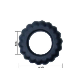 BAILE TITAN COCKRING NOIR 2CM