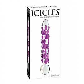 ICICLES NUMBER 07 MASSEUR EN VERRE SOUFFLE A LA MAIN