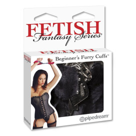 MANCHETTES FETISH FANTASY FURRY NOIR