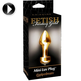 PLUG MINI LUV FETISH FANTASY GOLD