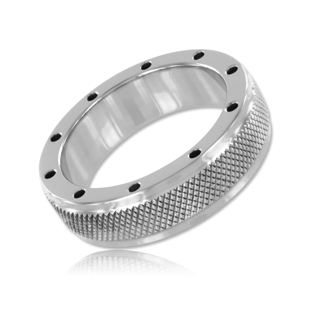 METALHARD ANILLO METAL PARA PENE Y TESTICULOS 55MM