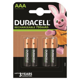 DURACELL AAA 750mAh 4 UNIT