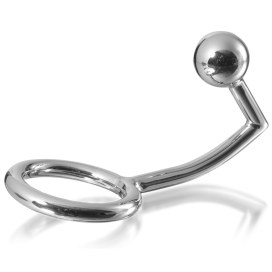 ANNEAU DE COCK RING INTRUDER METALHARD AVEC ANALBEAD 30MM