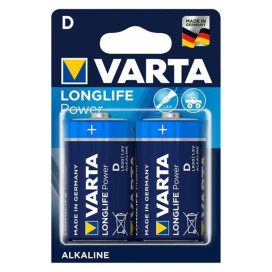 VARTA ALKALINE BATTERY D LR20 2 UNIT