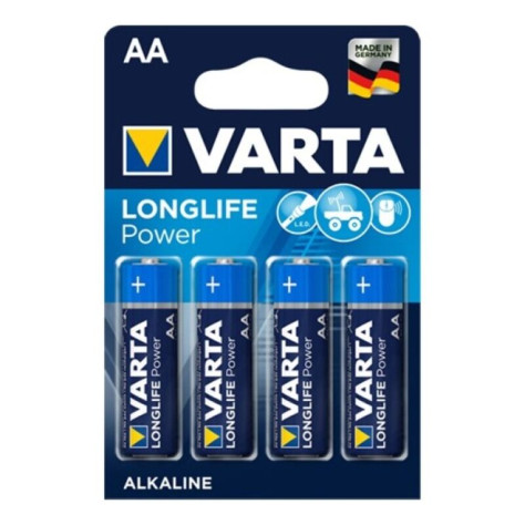 VARTA ALKALINE BATTERY AA LR6 4 UNIT