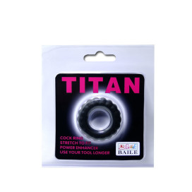 BAILE TITAN COCKRING NOIR 2CM