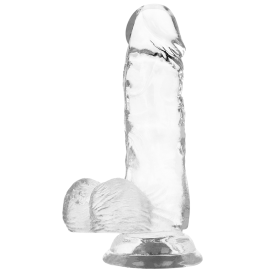 XRAY ARNÉS + DILDO REALISTA TRANSPARENTE 15.5CM X 3.5CM