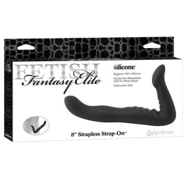 FETISH FANTASY ELITE 22 CM STRAPLESS STRAP-ON NOIR